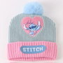 Cerdá Conjunto de 3 Piezas Stitch Disney (Gorro, Guantes y Bufanda) - Light Blue