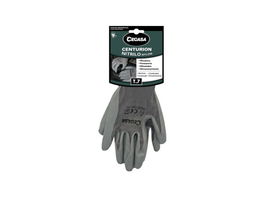 Cegasa 327098 Guantes de Trabajo Nitrilo/Nylon Gris Talla S para Hombre y Mujer