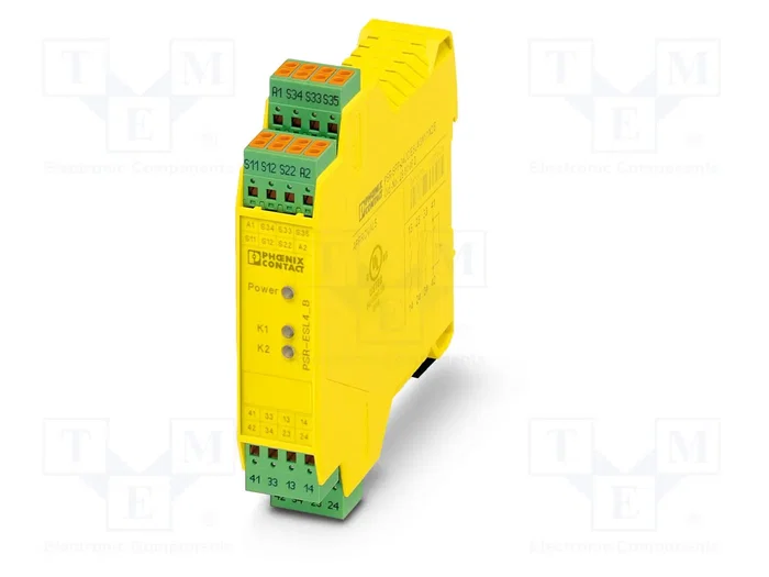 PHOENIX CONTACT PSR-SPP- 24UC/ESL4/3X1/1X2/B Relé de Seguridad 24VDC PHOENIX CONTACT PSR-SPP- 24UC/ESL4/3X1/1X2/B Relé de Seguridad 24VDC