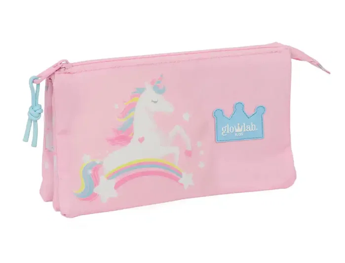 Safta Estuche portatodo Triple Glowlab Kids Safta Estuche portatodo Triple Glowlab Kids