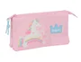Safta Estuche portatodo Triple Glowlab Kids