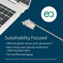 Kensington NanoSaver 2.0 EQ K60630WW con llave y cable de 1,83 m