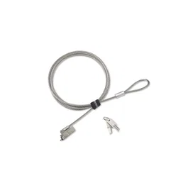 Kensington K60630WW Cable Antirrobo NanoSaver 2.0 EQ para Portátil Ultrafino, Acero Inoxidable 1.8m, Plata