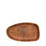 Summa Forest Terracota Plato Organic Fuente Rectangular (Set de 4) 26x15 cm