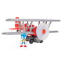 JAKKS PACIFIC Sonic the Hedgehog Tornado Biplane Figura 6cm