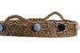 DKD Home Decor Cesta Mediterraneo Multicolor Natural 40 x 9.5 x 49 cm Set de 2 Seagrass Hecho a Mano