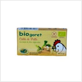 BIONSAN Caldo de Pollo con Verduras 6 Pastillas Eco Sin Gluten Ni Lactosa 148 caracteres