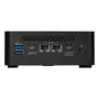 MSI Cubi N Barebone Mini PC (00B0B111-207) Intel Core i5-120U, Wi-Fi 6E, Bluetooth 5.3, Thunderbolt 4, 2x RJ45, Sin Sistema Operativo