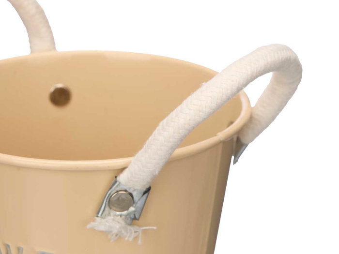 Ibergarden Macetero con Asas Blancas Surtidos Colores 17x13.5x11 cm (Set de 48)