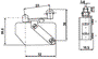 PROMET LM-1DR Interruptor de fin de carrera con palanca con roldana SPDT 16A