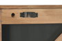 DKD Home Decor Cuadro Madera Reciclada Pino 82x4x122 3D Negro