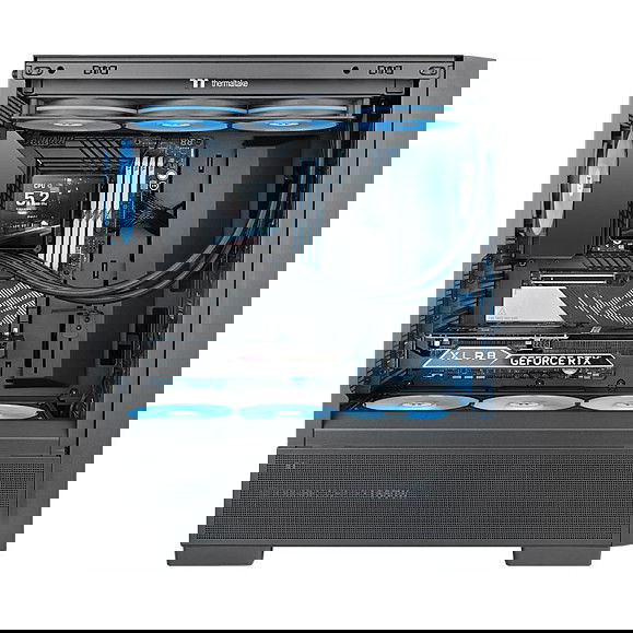 Thermaltake TH360 V3 Ultra ARGB Sync AIO - Sistema de Refrigeración Líquida Todo en Uno 360 mm Negro con Ventiladores ARGB y Radiador de Aluminio