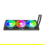Thermaltake TH360 V3 Ultra ARGB Sync AIO - Sistema de Refrigeración Líquida Todo en Uno 360 mm Negro con Ventiladores ARGB y Radiador de Aluminio