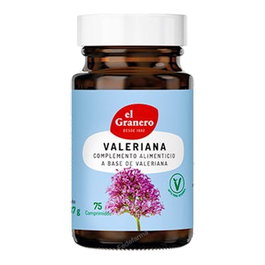 El Granero Valeriana 75 Comp. Complemento Alimenticio Vegano