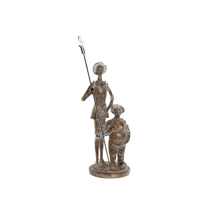 DKD Home Decor Figura de Quijote Natural y Plateado DKD Home Decor Figura de Quijote Natural y Plateado