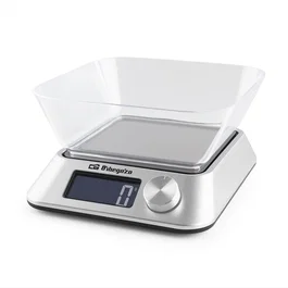 Orbegozo Báscula de cocina electrónica PC 1030 plata