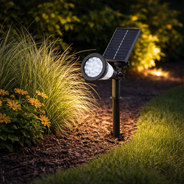 Baliza LED Solar 2700K con Control Remoto