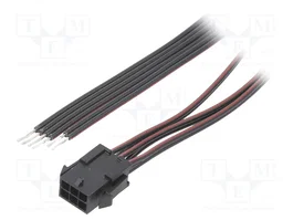 ESPE Cable de alimentación macho de 6 pines, 0,6m