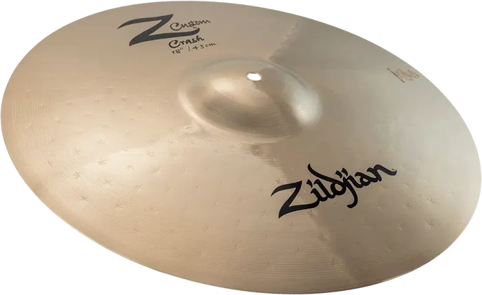 Zildjian Crash 18" Z Custom Plato de Batería Metal Brillante Aleación B20 Zildjian Crash 18" Z Custom Plato de Batería Metal Brillante Aleación B20