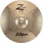 Zildjian Crash 18" Z Custom Plato de Batería Metal Brillante Aleación B20