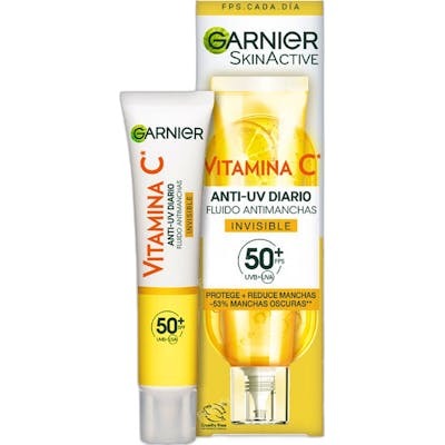 Garnier Vitamina C Fluido Antimanchas SPF50+ Invisible 40 ml