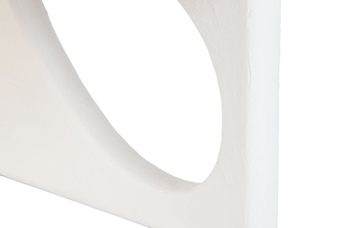 DKD Home Decor Mesa de Centro de Madera de Mango Reciclada 121x60,5x45 Blanco