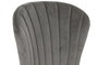 DKD Home Decor Silla de Poliéster y Metal Gris Claro