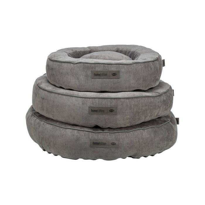 Trixie TRI4011905739441 Cesta para Perros Gris en Tejido Chenilla, Diámetro 50 cm - Vital Lennox
