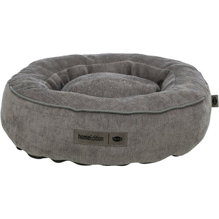 Trixie TRI4011905739441 Cesta para Perros Gris en Tejido Chenilla, Diámetro 50 cm - Vital Lennox