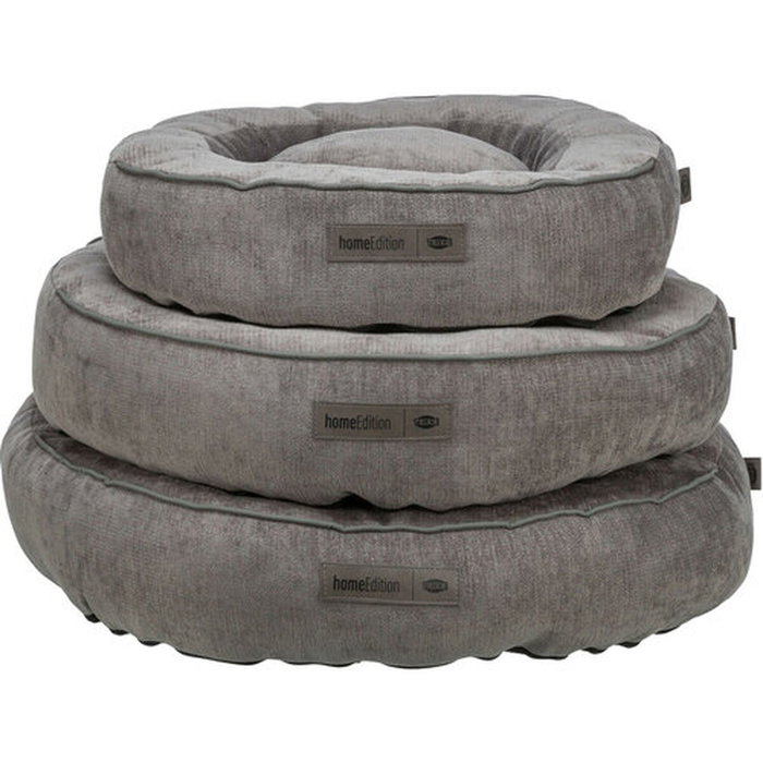 Trixie TRI4011905739441 Cesta para Perros Gris en Tejido Chenilla, Diámetro 50 cm - Vital Lennox