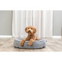 Trixie TRI4011905739441 Cesta para Perros Gris en Tejido Chenilla, Diámetro 50 cm - Vital Lennox