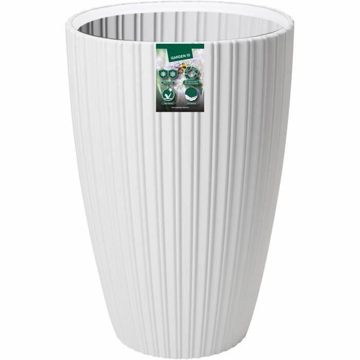 Garden Id Maceta Fancy Blanco 40 x 58 cm Garden Id Maceta Fancy Blanco 40 x 58 cm