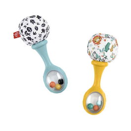 Fisher-Price HMF34 Mis Primeras Maracas Sonajero Juguete Bebé Infantil Sonido Musical