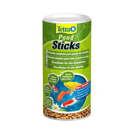 Tetra Sticks Alimento Completo para Peces de Estanque de Jardín 1 Litro