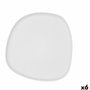 Bidasoa Plato Irregular Porcelana Fosil Blanco (6 Unidades)展开