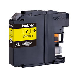 Brother LC529XL-Y Cartucho de Tinta Amarillo Original, Rendimiento Extra Alto (1300 páginas), Compatible con DCP-J100, DCP-J105, MFC-J200