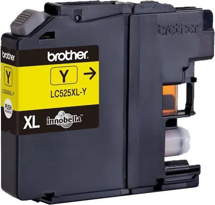 Brother LC525XL-Y Cartucho de Tinta Amarillo Extra Alto Rendimiento Brother LC525XL-Y Cartucho de Tinta Amarillo Extra Alto Rendimiento