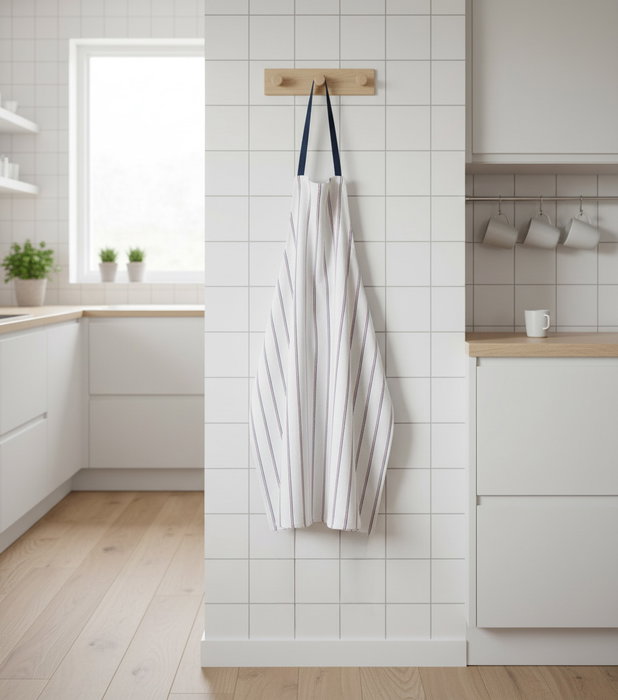 Quttin Delantal de Cocina Algodón Lines 84x63 cm Quttin Delantal de Cocina Algodón Lines 84x63 cm