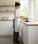 Quttin Delantal de Cocina Algodón Lines 84x63 cm
