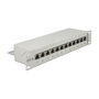 DeLOCK 43308 Patch Panel 12 Puertos Cat.6A Gris