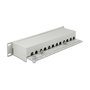 DeLOCK 43308 Patch Panel 12 Puertos Cat.6A Gris