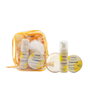 Flor De Mayo Travel Kit Camomila Estuche 4 piezas: Bálsamo Desmaquillante 45 g + Mousse Limpiadora 50 ml + Disco Reutilizable + Neceser
