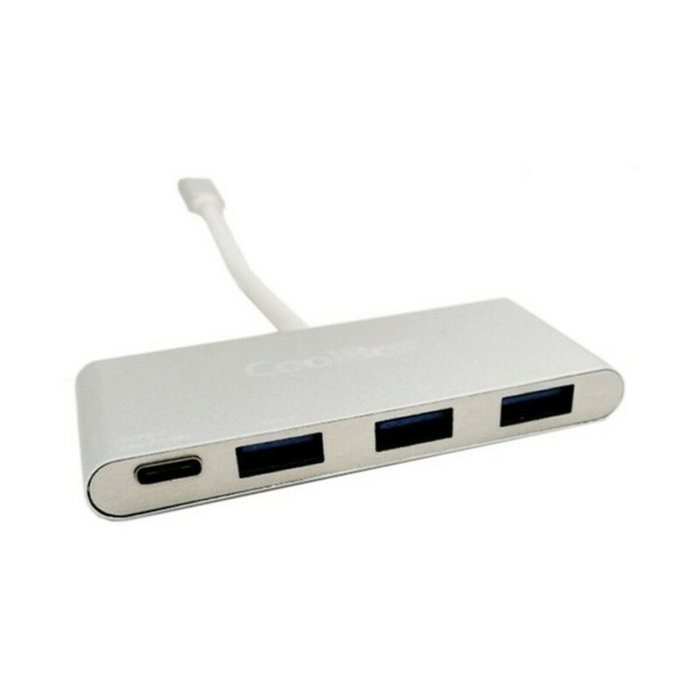 Coolbox Hub COO-HUC3U3PD 3 Puertos USB 3.0 Aluminio con Power Delivery Coolbox Hub COO-HUC3U3PD 3 Puertos USB 3.0 Aluminio con Power Delivery