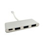 Coolbox Hub COO-HUC3U3PD 3 Puertos USB 3.0 Aluminio con Power Delivery