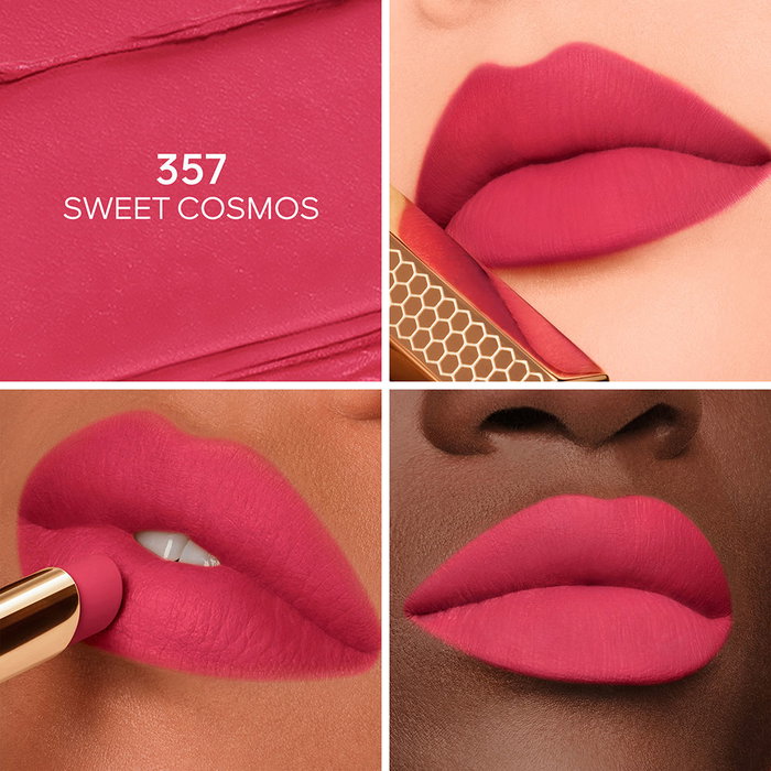 Guerlain KissKiss Blur Matte barra de labios #357 Guerlain KissKiss Blur Matte barra de labios #357