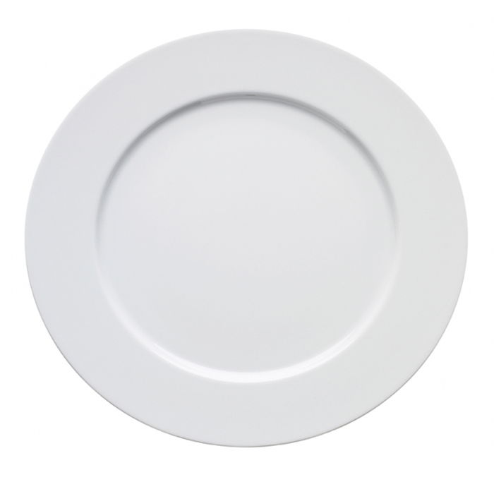 PORVASAL Selena Pro Plato de Presentación 30 cm - Plato Llano para Vajilla, No Apto Lavavajillas (Set de 6)