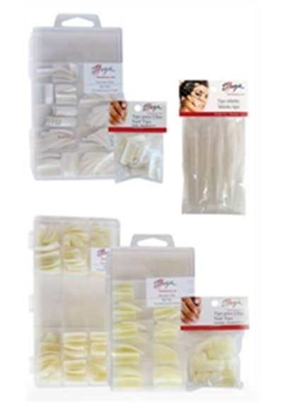 Thuya Tips de 50 Unidades para Uñas Esculpidas y Extensiones Thuya Tips de 50 Unidades para Uñas Esculpidas y Extensiones