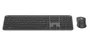 Logitech 920-012506 Signature Slim Combo MK950 Teclado y Ratón Inalámbrico RF + Bluetooth QWERTY Español Grafito