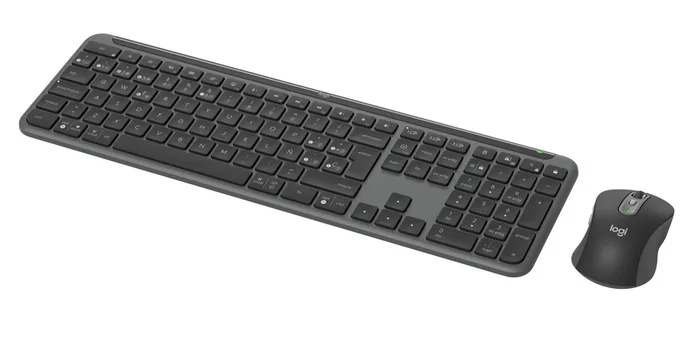 Logitech 920-012506 Signature Slim Combo MK950 Teclado y Ratón Inalámbrico RF + Bluetooth QWERTY Español Grafito