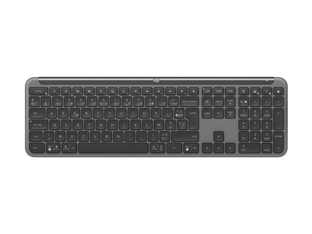 Logitech MK950 Signature Slim Combo - Teclado y Ratón Inalámbricos para Negocios, Español QWERTY, Bluetooth/Logi Bolt, Grafito